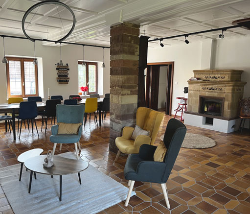 Grand salon, salle à manger